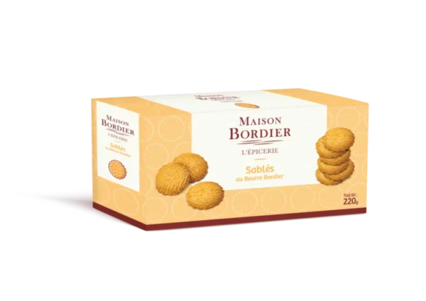 Biskota tradicionale franceze me gjalpë Bordier