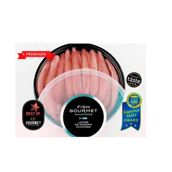 Fileto Sardelesh të Tymosura – Tarrinë 350g