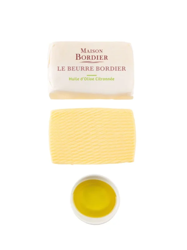 Gjalpë Bordier me vaj ulliri me limon