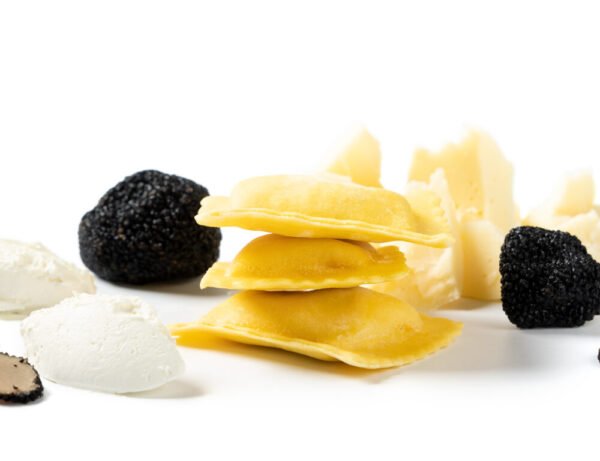 Ravioli me Parmigiano, tartuf dhe Mascarpone