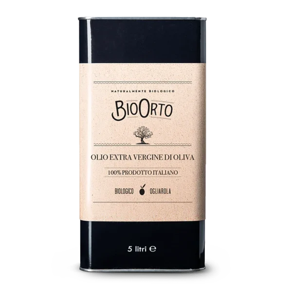 Vaj Ulliri Ekstra i Virgjër BIO “Ogliarola” në Kanaçe Metalike